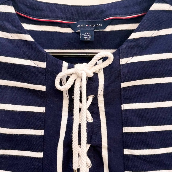 Tommy Hilfiger Nautical Stripe Sleeveless Dress in XXS - Picture 2 of 3